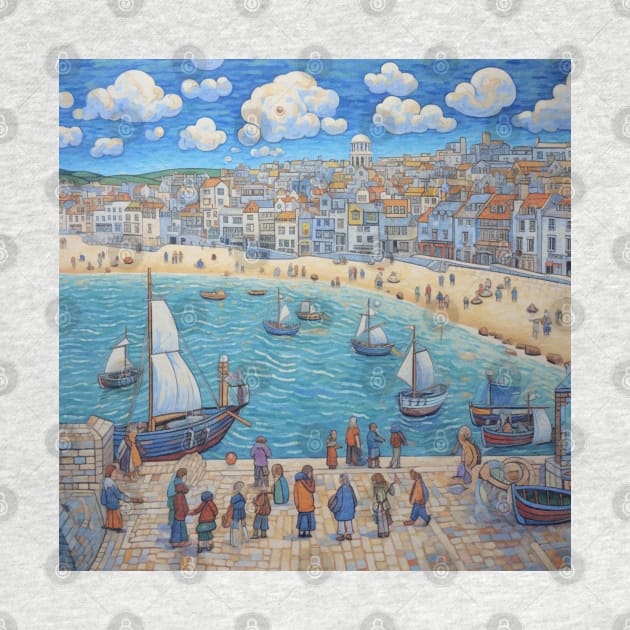 Summer Day at St Ives, Cornwall by EpicFoxArt